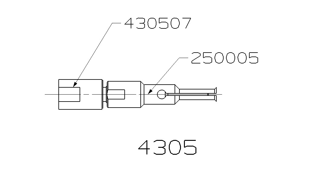 EXTRACTOR DE PINZA INTERIOR FORZA SERIE 4300